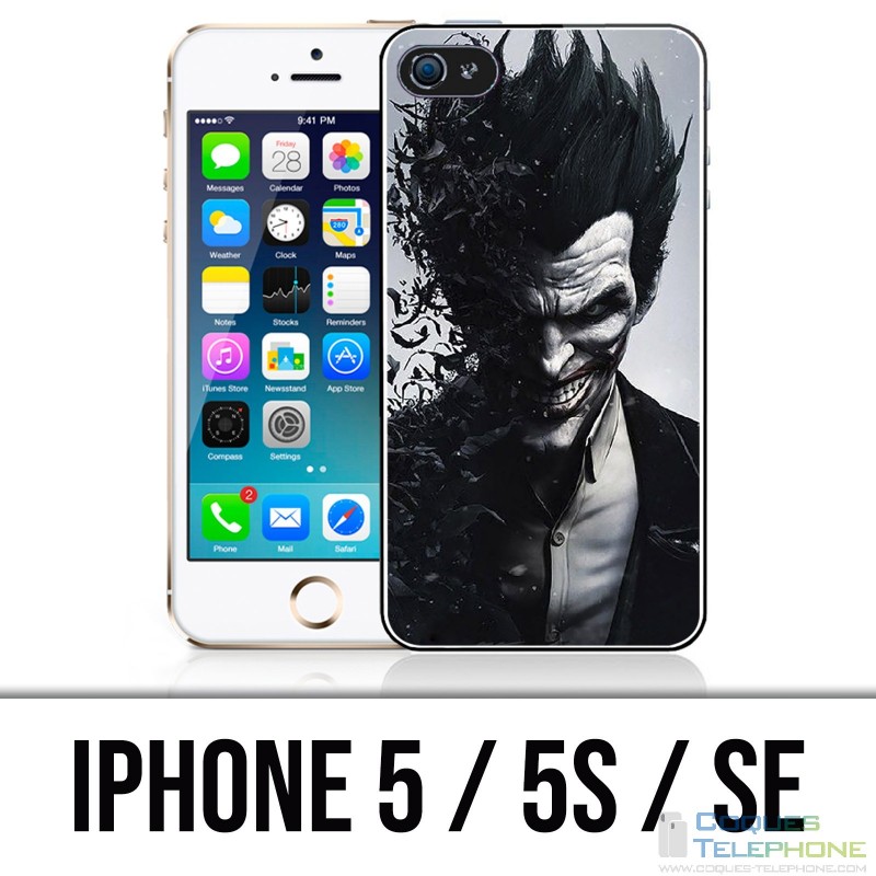 Coque iPhone 5 / 5S / SE - Joker Chauve Souris