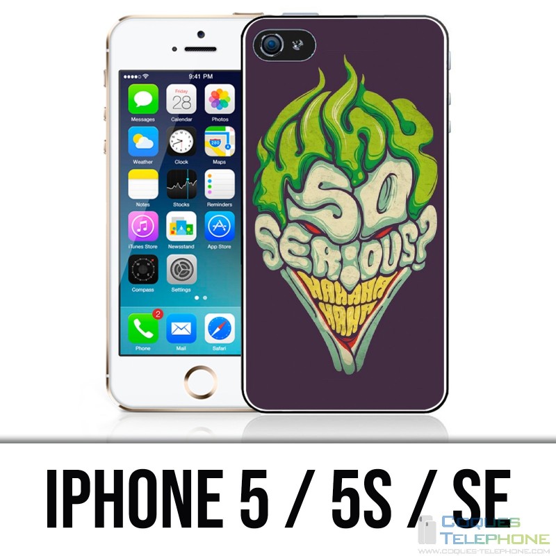 Coque iPhone 5 / 5S / SE - Joker So Serious