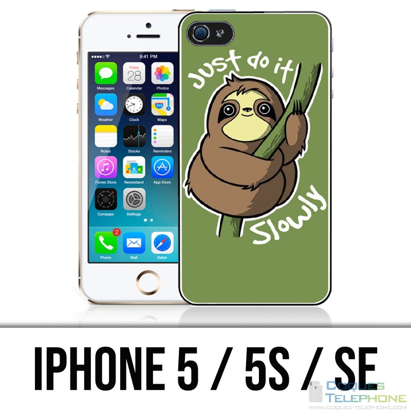 Funda para iPhone 5 / 5S / SE - Solo hazlo lentamente