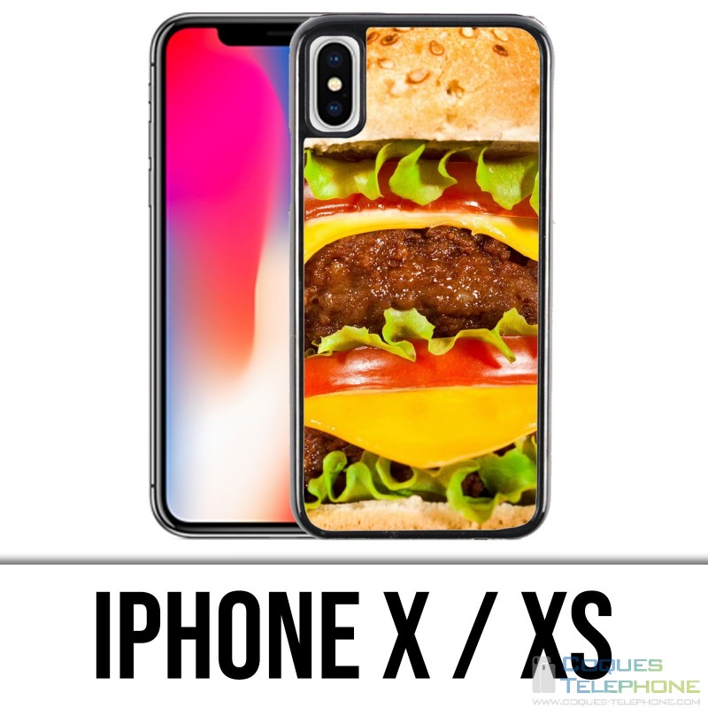 Coque iPhone X / XS - Burger