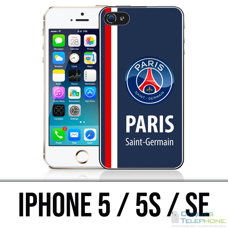 Coque iPhone 5 / 5S / SE - Logo Psg Classic