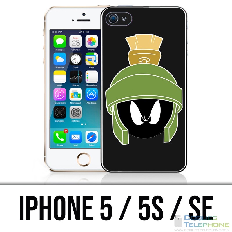 Coque iPhone 5 / 5S / SE - Looney Tunes Marvin Martien