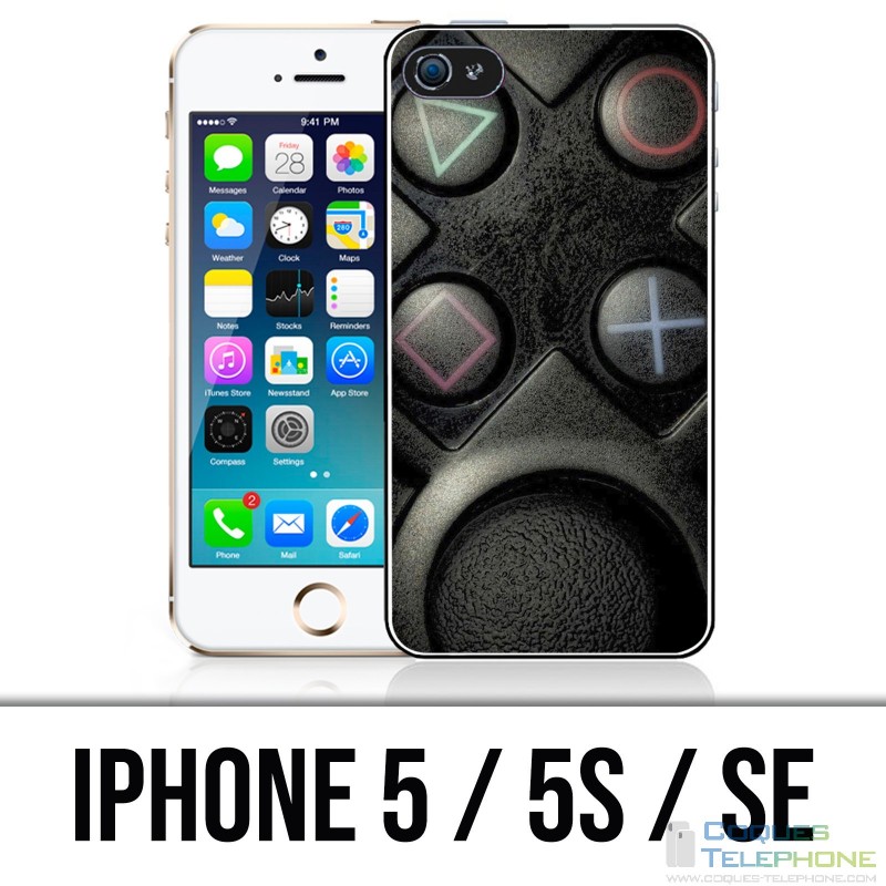 Coque iPhone 5 / 5S / SE - Manette Dualshock Zoom