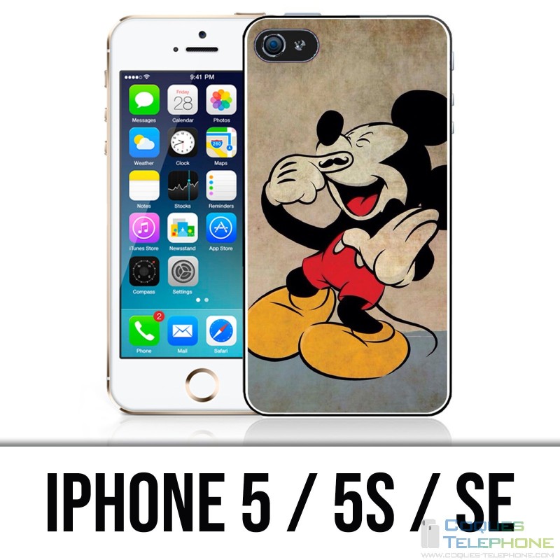 Custodia per iPhone 5 / 5S / SE - Mickey Moustache