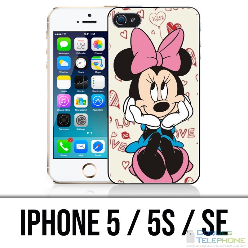 Custodia per iPhone 5 / 5S / SE - Minnie Love