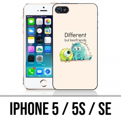 Coque iPhone 5 / 5S / SE - Monstre Cie Best Friends