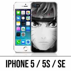 Coque iPhone 5 / 5S / SE - Naruto Noir Et Blanc