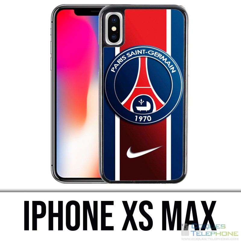 Goed majoor Verdraaiing XS Max iPhone Case - Paris Saint Germain Psg Nike