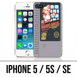 Funda iPhone 5 / 5S / SE - Funda Nintendo Nes Mario Bros