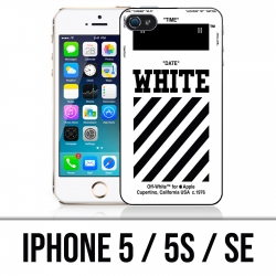 Carcasa para iPhone 5 / 5S / SE - Blanco roto Blanco