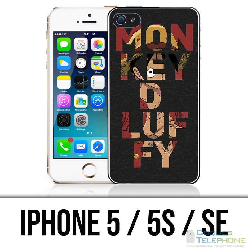 Coque iPhone 5 / 5S / SE - One Piece Monkey D.Luffy