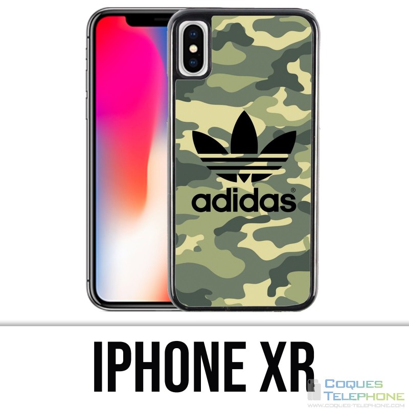 Luik mezelf overal XR iPhone Case - Adidas Military