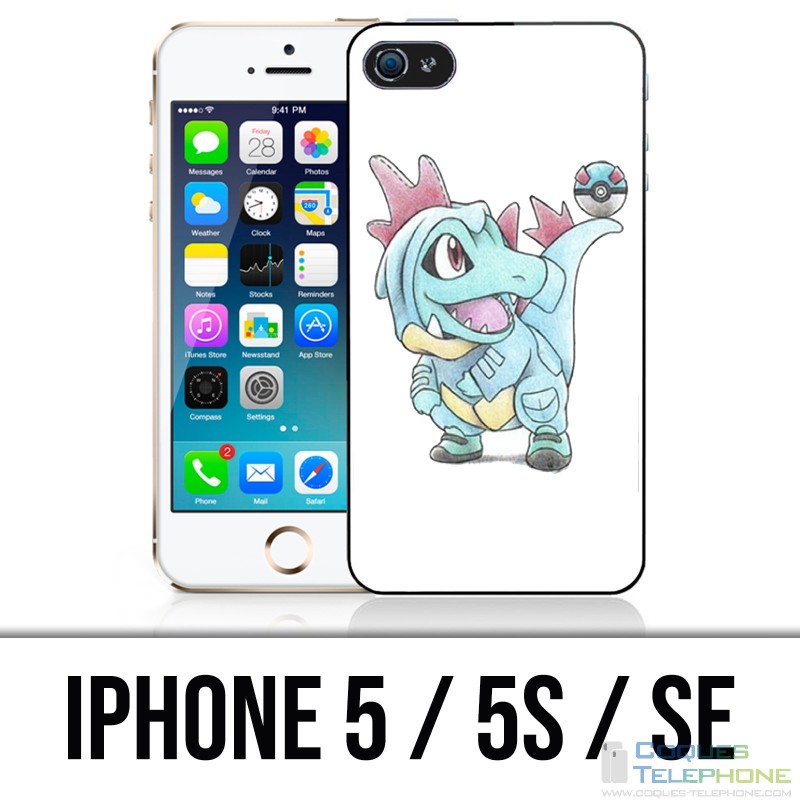 Coque iPhone 5 / 5S / SE - Pokémon bébé Kaiminus