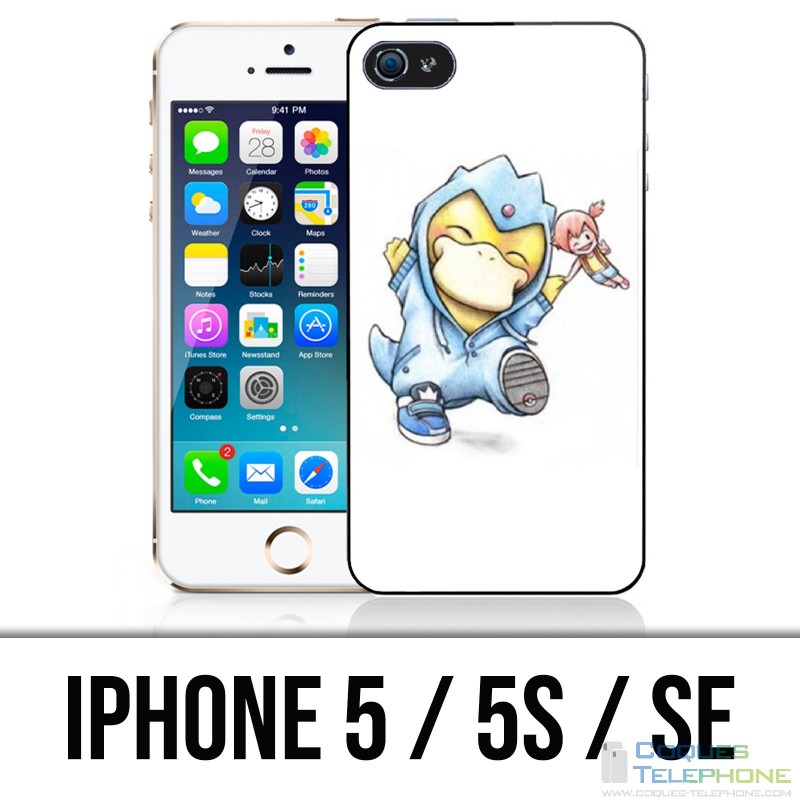 Coque iPhone 5 / 5S / SE - Pokémon bébé Psykokwac