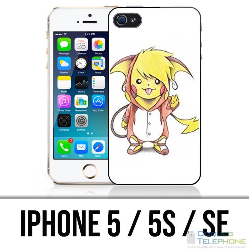 Coque iPhone 5 / 5S / SE - Pokémon bébé Raichu