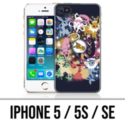 Custodia per iPhone 5 / 5S / SE - Evoluzioni Pokémon