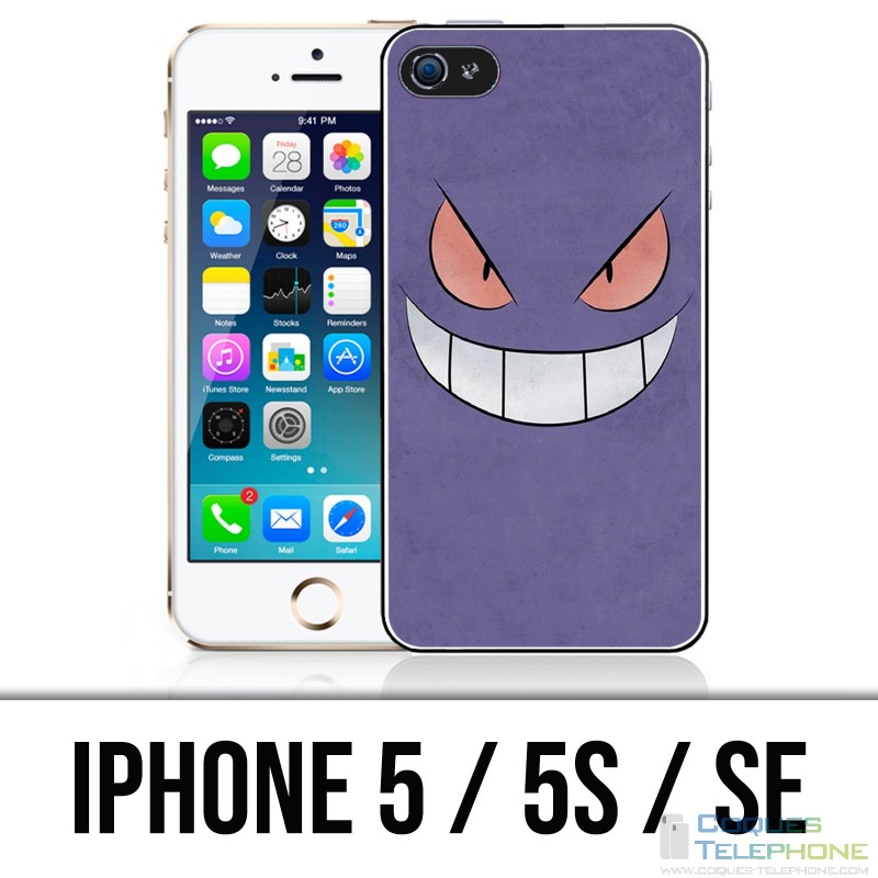 Coque iPhone 5 / 5S / SE - Pokémon Ectoplasma