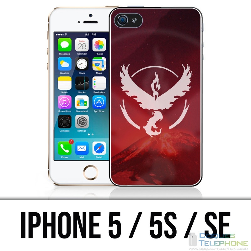 Coque iPhone 5 / 5S / SE - Pokémon Go Team Bravoure