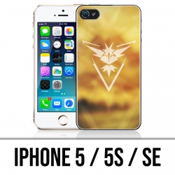 Coque iPhone 5 / 5S / SE - Pokémon Go Team Jaune