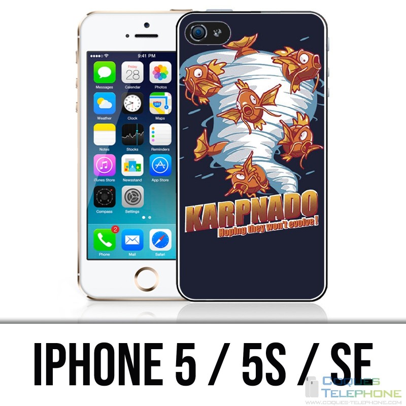 Coque iPhone 5 / 5S / SE - Pokémon Magicarpe Karponado