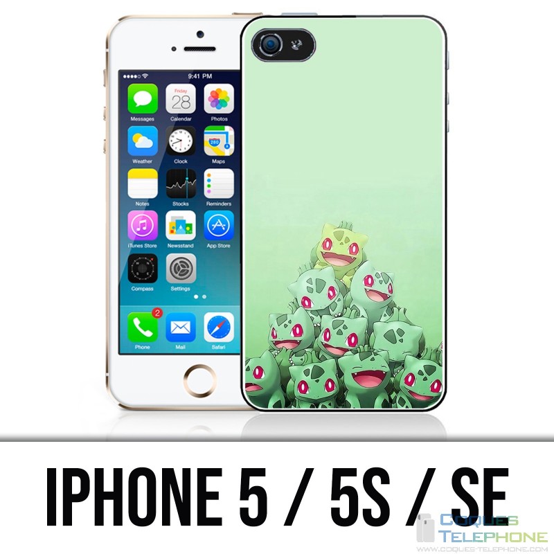 Coque iPhone 5 / 5S / SE - Pokémon Montagne Bulbizarre