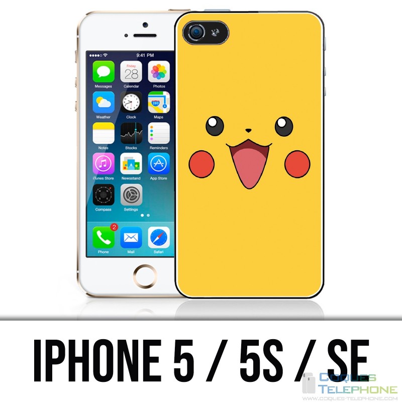 Coque iPhone 5 / 5S / SE - Pokémon Pikachu Id Card