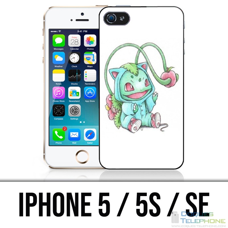Coque iPhone 5 / 5S / SE - Pokémon Bébé Bulbizarre