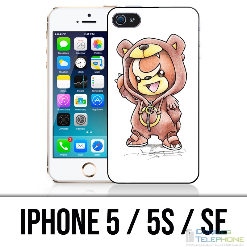 Coque iPhone 5 / 5S / SE - Pokémon Bébé Teddiursa