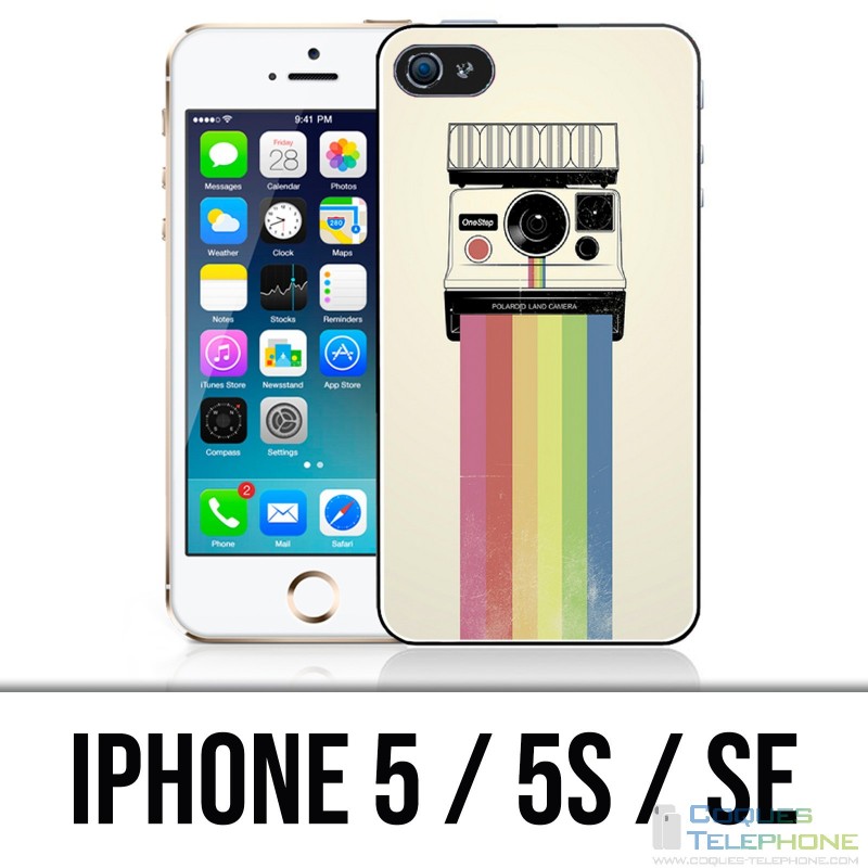 IPhone 5 / 5S / SE Tasche - Polaroid Vintage 2