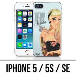 Coque iPhone 5 / 5S / SE - Princesse Aurore Artiste