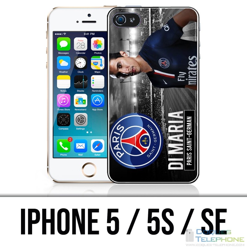 Custodia per iPhone 5 / 5S / SE - PSG Di Maria