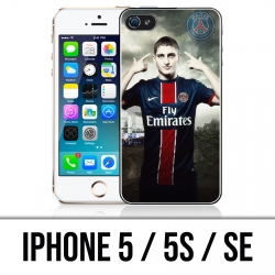 Coque iPhone 5 / 5S / SE - PSG Marco Veratti