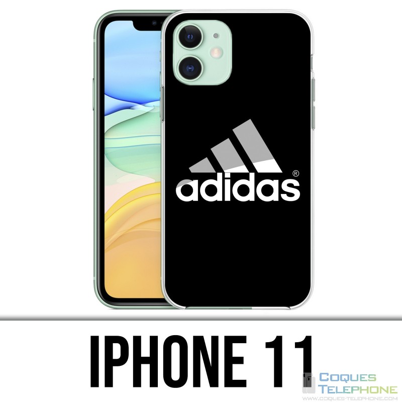 hipoteca traicionar nicotina Funda iPhone 11 - Adidas Logo Negro