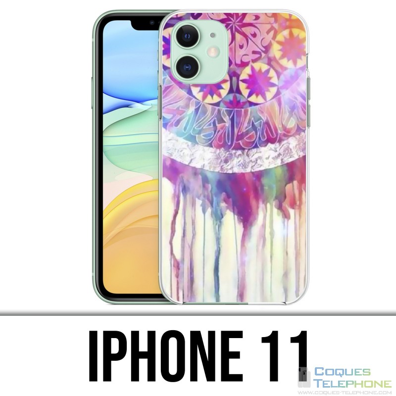 Coque iPhone iPhone 11 - Attrape Reve Peinture