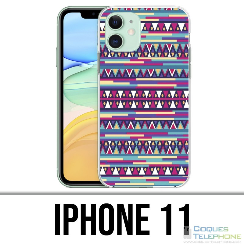 Custodia per iPhone 11 - Rosa Azteque