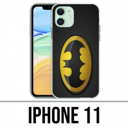 IPhone 11 Hülle - Batman Logo Classic Gelb Schwarz