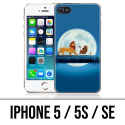 Custodia per iPhone 5 / 5S / SE - Lion King Moon