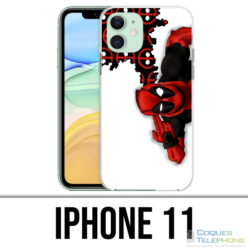 Coque iPhone 11 - Deadpool Bang