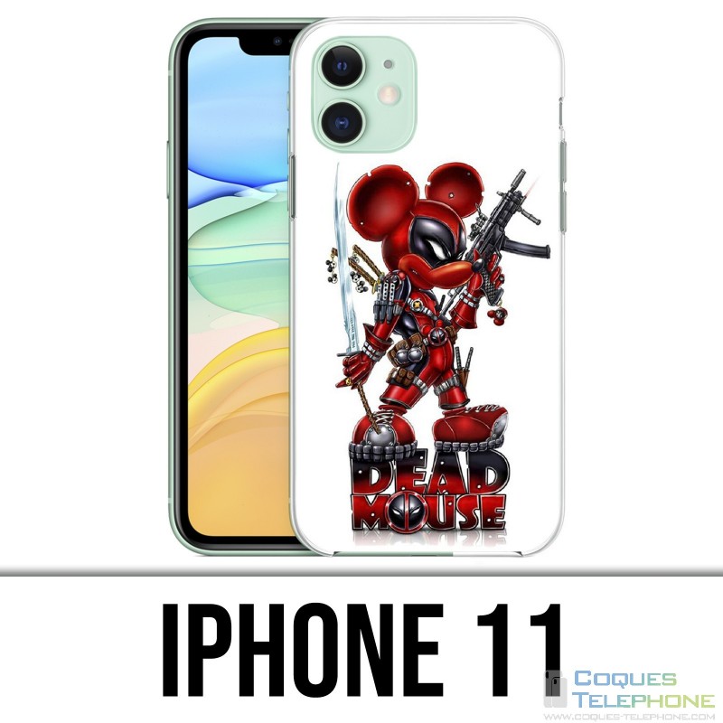 Coque iPhone 11 - Deadpool Mickey