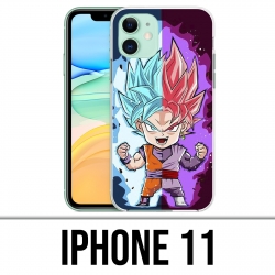 Custodia per iPhone 11: Dragon Ball Black Goku