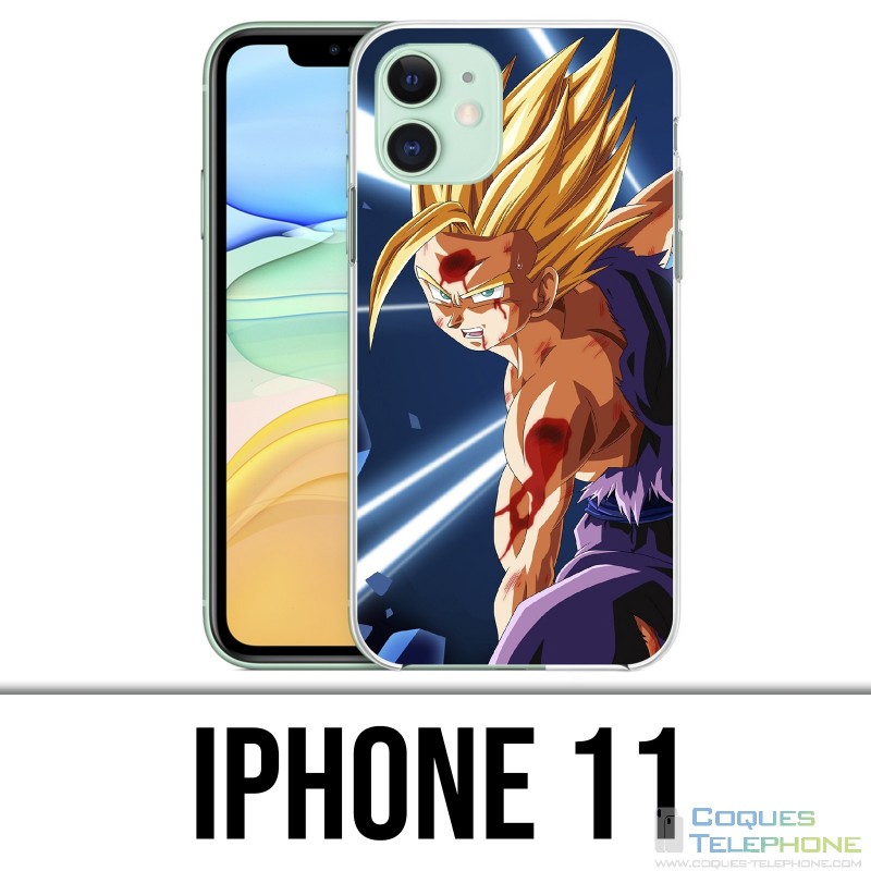 Custodia per iPhone 11: Dragon Ball Gohan Kameha