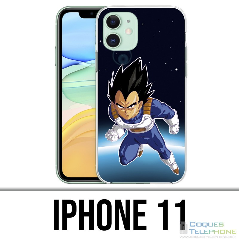 Custodia per iPhone 11 - Dragon Ball Vegeta Space