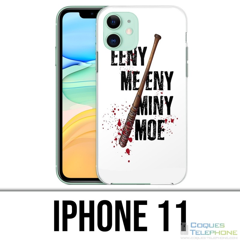 Vinilo o funda para iPhone Eeny Meeny Miny Moe Negan