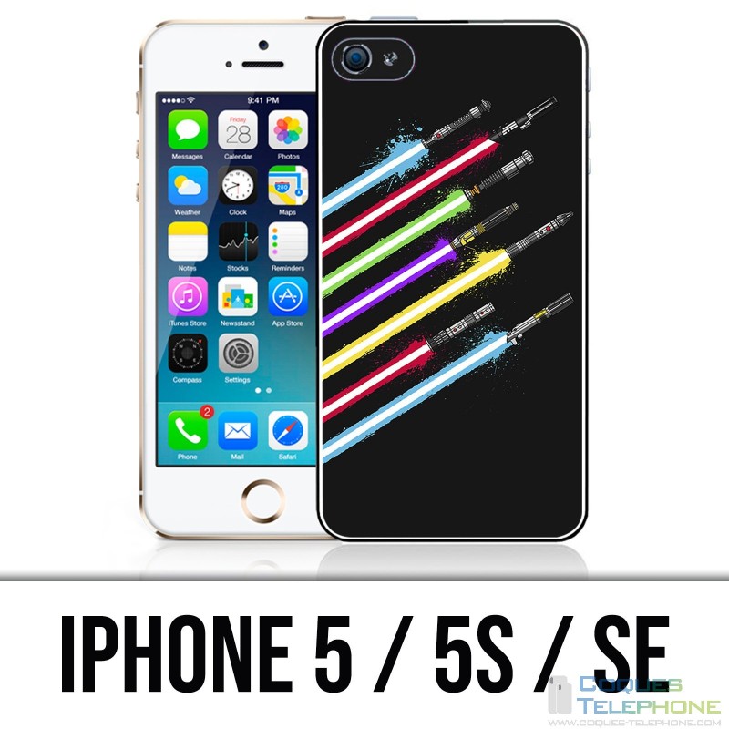 Custodia per iPhone 5 / 5S / SE - Spada laser Star Wars