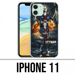 Custodia per iPhone 11 - Football Psg Neymar Victory