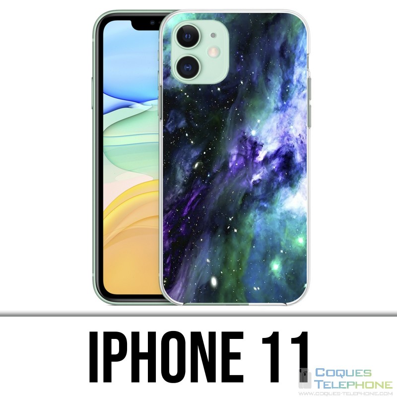 Custodia per iPhone 11 - Blue Galaxy