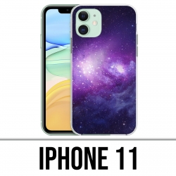 Custodia per iPhone 11: galassia viola