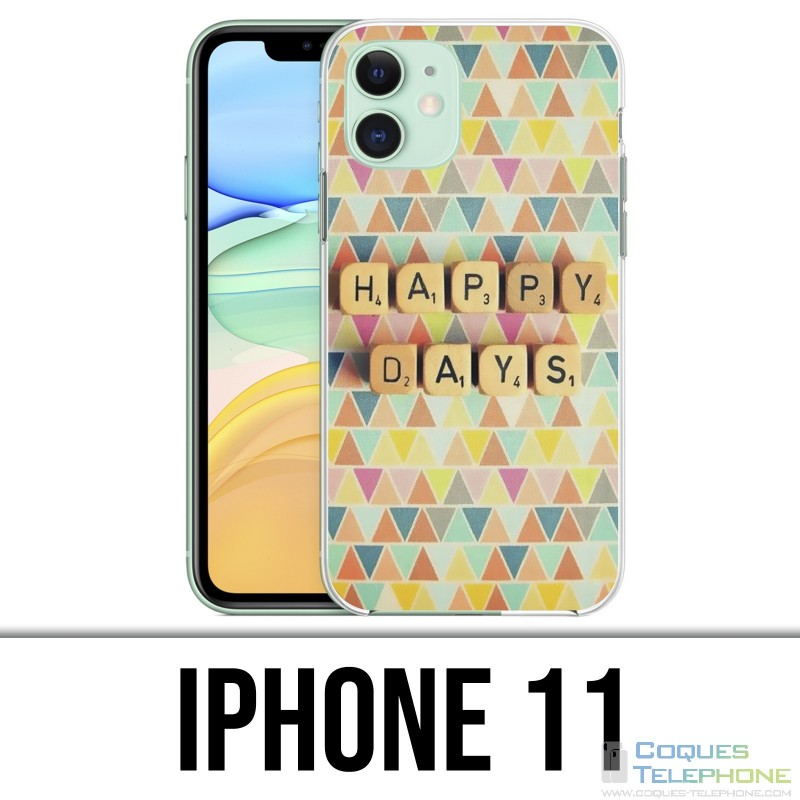 Coque iPhone 11 - Happy Days