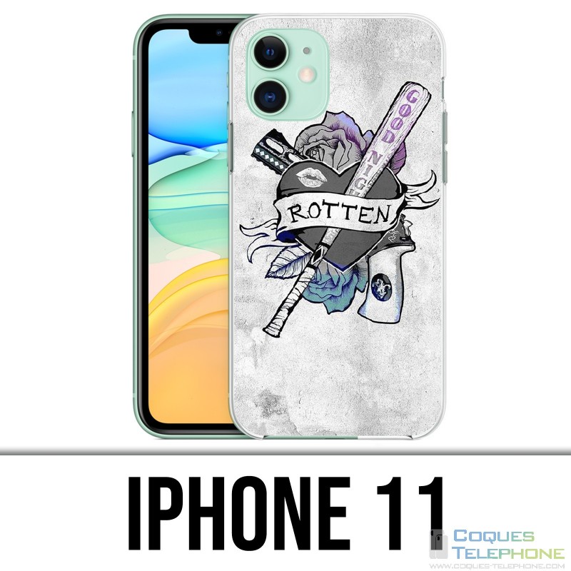 Custodia per iPhone 11 - Harley Queen Rotten