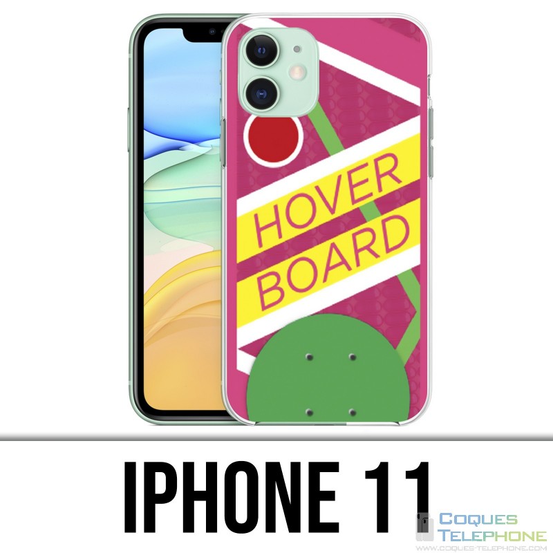 Coque iPhone 11 - Hoverboard Retour Vers Le Futur